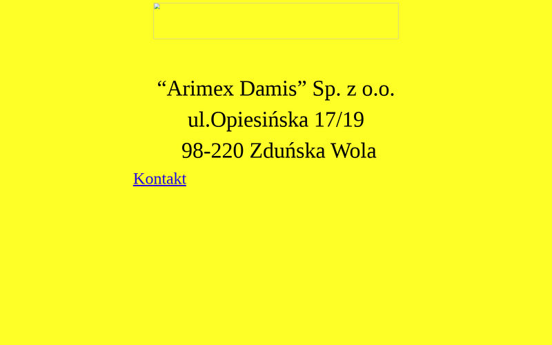 ARIMEX DAMIS SP Z O O